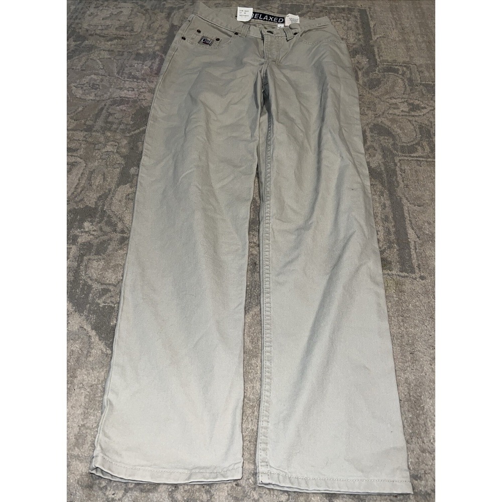 New Vtg Mom CRUEL GIRL RELAXED FIT WOMENS JEANS Womens Jr Sz 9 BEIGE